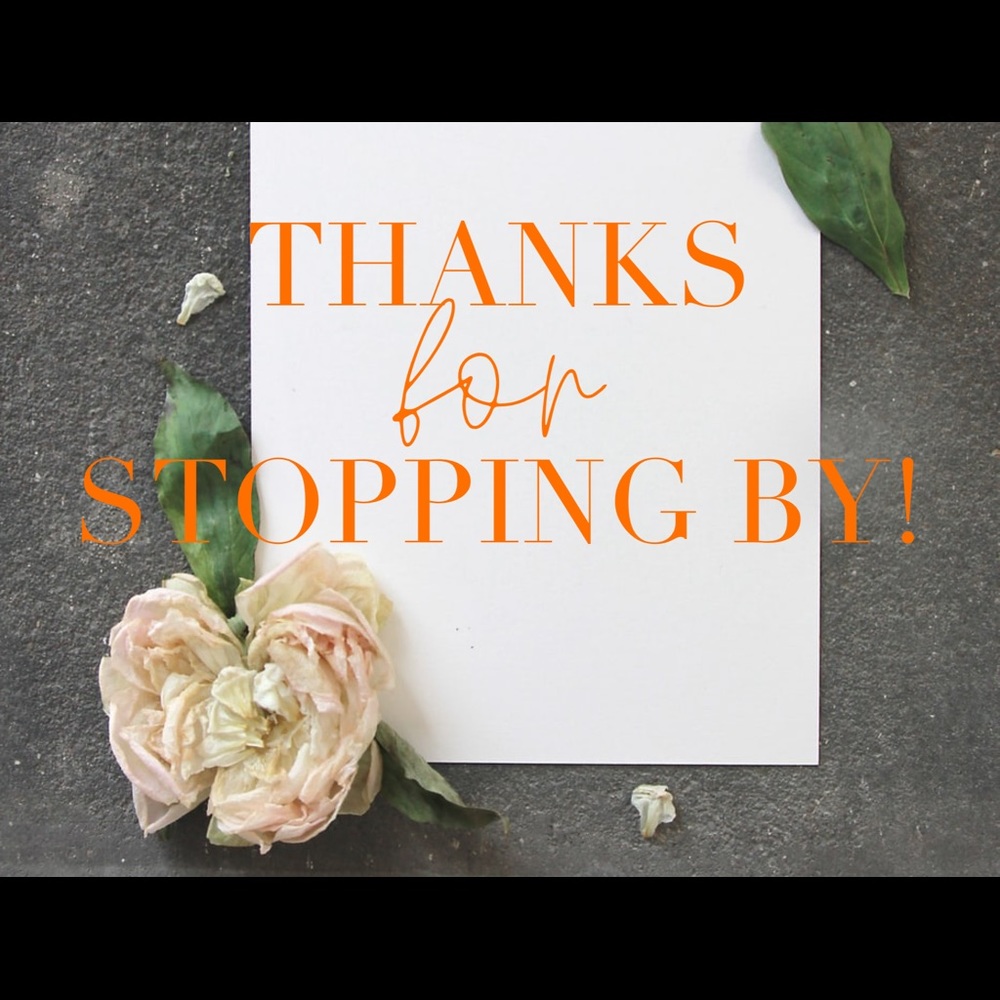 Thanks for stopping by!